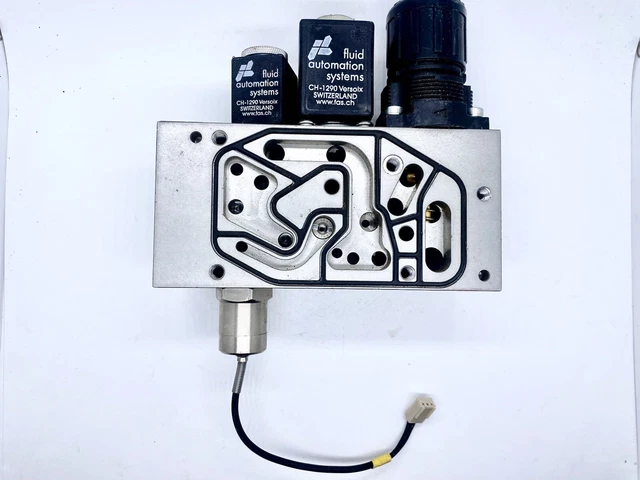 FLUID AUTOMATION SYSTEMS CH-1290 VERSOIX SOLENOID VALVE 09-211-101020 edc 38/12