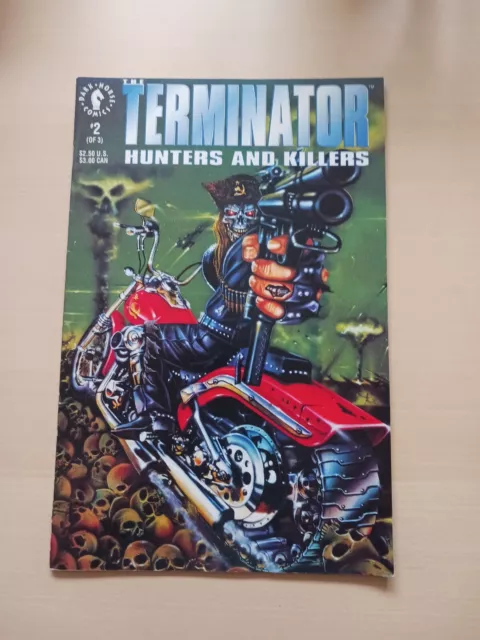 The Terminator #2 (of 3) "Hunters and Killers" VFN- (7.5) 1992 Dark Horse VGC