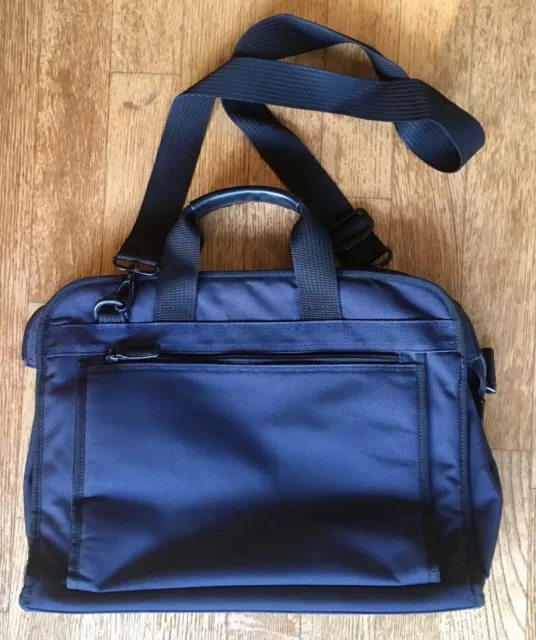 ESPRIT Handtasche Tasche Business Freizeit unisex blau/schwarz, sehr gut erhalte