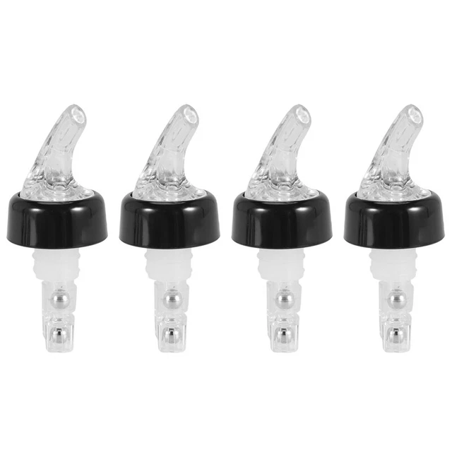 4 Pcs 1Oz Automatic Measured Bottle Pourer - Spirit Measure Pourer Drinks