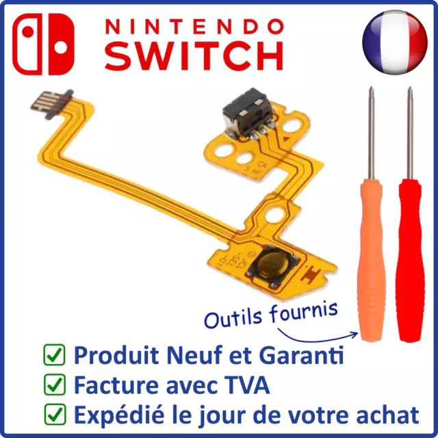 Nappe Boutons L Et - De La Manette Joycon Gauche De La Nintendo Switch  + Outils
