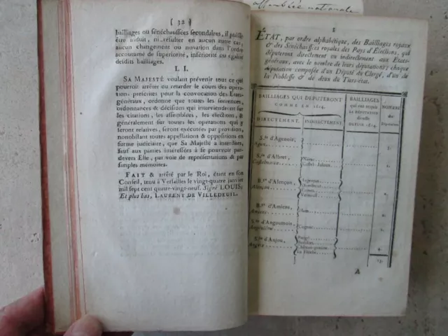 [Révolution] Recueil 22 pièces 1789 : ETATS GENERAUX DE BREST, RENNES, BRETAGNE. 2