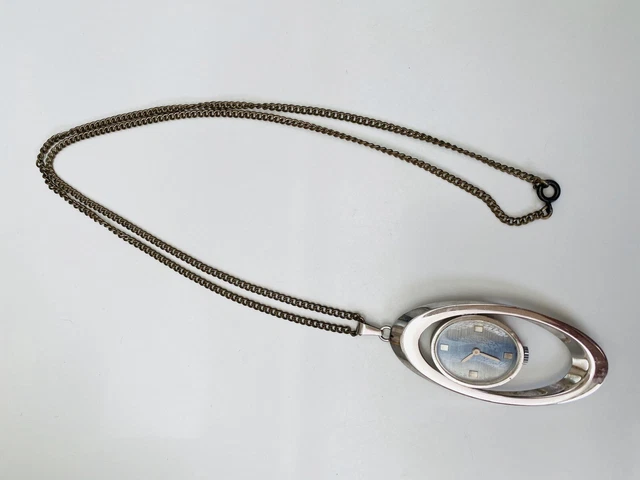 Montre Mécanique Pendentif Buler 17 Rubis Suisse - Occasion Pour Femme