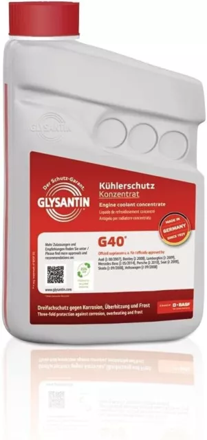 Glysantin G40 Coolant/Antifreeze - Concentrated - 1L