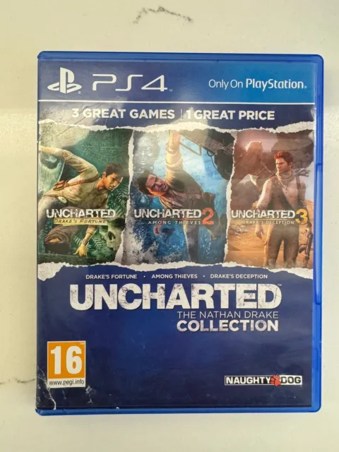 PlayStation PS4 Uncharted: The Nathan Drake Collection Game