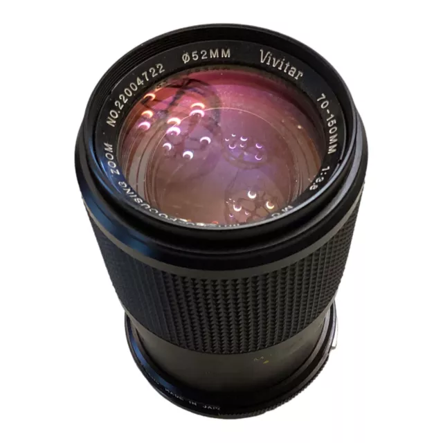 Vivitar for Olympus Lens Macro Focusing Zoom 70-150mm 1:3.8 MC