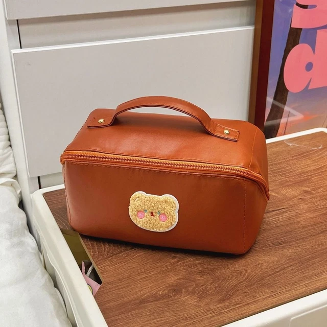 Tools Holder Organ Pillow Cosmetic Bag PU Makeup Bags Toiletry Bag Cosmetic Bag