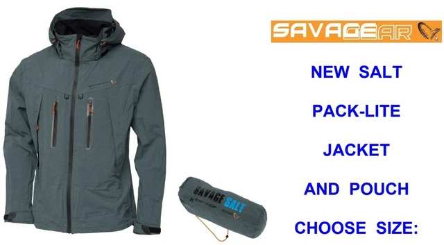 SAVAGE GEAR SALT Pack-Lite Jacket Carry Pouch Ultra Light Weight