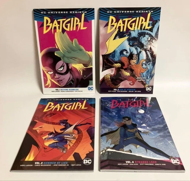 BATGIRL DC Rebirth Vol.1〜4 英語版 4冊セット BATMAN BATGIRL REBIRTH Vol 1-4 DC Comics English Set 4 Books From