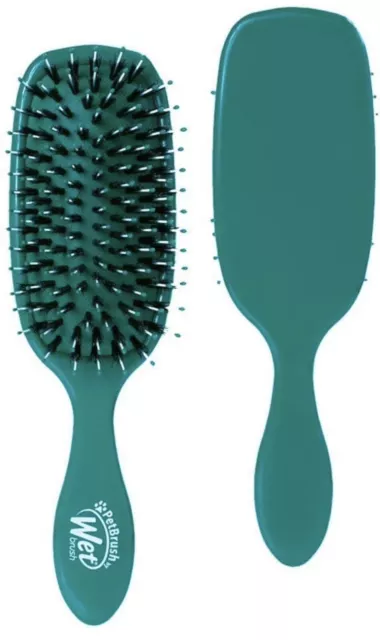 Wet Brush Pet Brush Smooth & Shine Detangler Dog Brush Teal