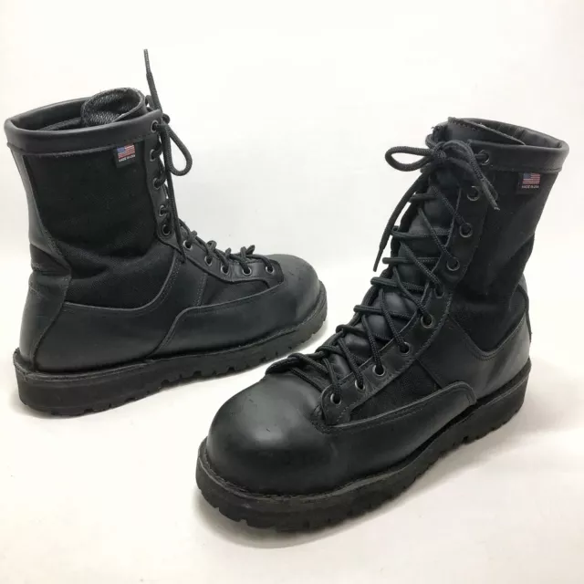 DANNER 22500 SZ 8.5 Acadia 8” Black Gore-Tex Work Boots Steel Toe ...