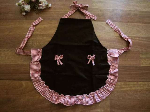 Coming Again @ Chic Butterfly Bow Frill Adjustable Two Pocket Kid Apron