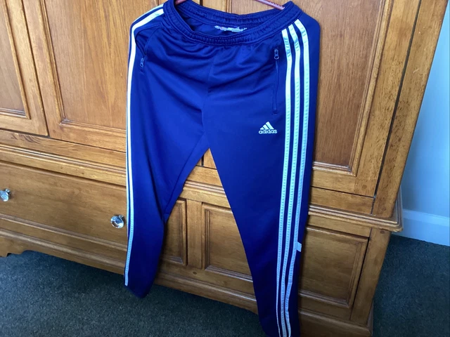 Adidas tuta inferiore blu navy ragazzi età 13/15 Adidas tuta inferiore blu navy ragazzi età 13/15