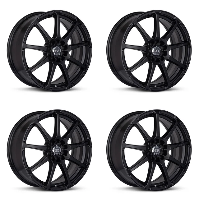 Enkei EDR9 17x7 5x100/114.3 45mm offset 72.6 Bore Diameter Silver Wheel