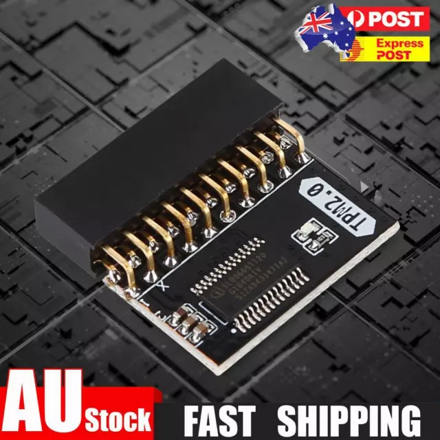 TPM 2.0 Encryption Security Module 20 Pin Motherboard Card 4 GB for WIN11 System