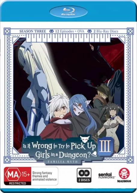 ANIME DVD Is It Wrong To Try To Pick Up Girls Season 1-4(1-48End) ENGLISH  AUDIO