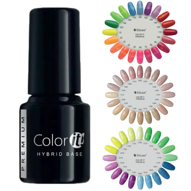 Silcare Flexy Hybrid Gel – UV/LED Gel-Lack – 4,5 G – Für Flexible, Hochpigmentierte Nägel