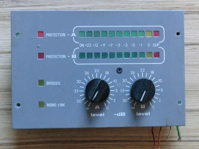LED VU METER Level indicator Amp Module with fascia £16.00 - PicClick UK