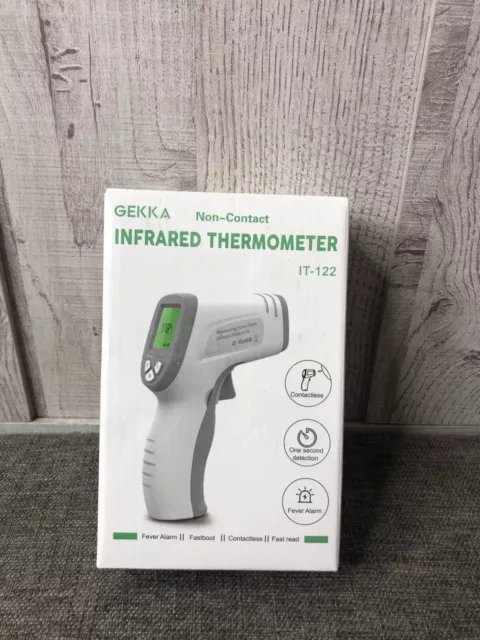 GEKKA Non Contact Infrared Thermometer IT-122 with Fever Alarm Fast Read