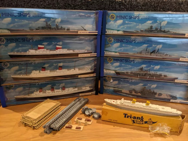 Minic and Tri-ang Ships 1:1200 Collection - Choose your model