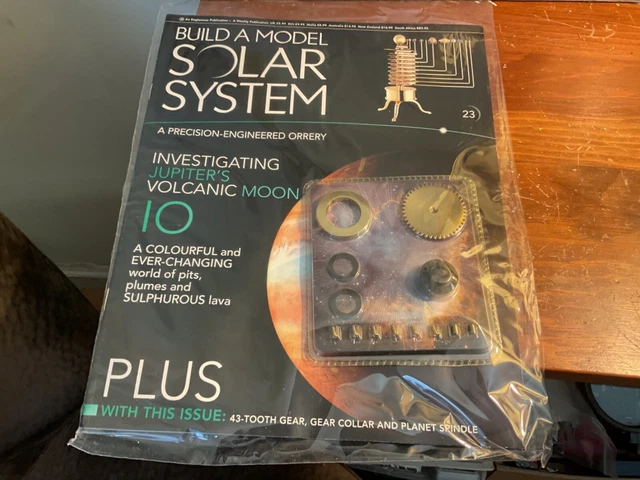 BUILD A MODEL Solar System Magazine #23 with 43 Tooth Gear and Planet ...