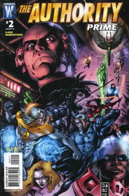 Authority, The Prime #2 DC Wildstorm Productions Comics January Jan 2008 (VF+)