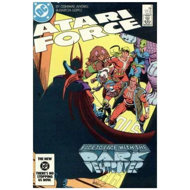 Atari Force (1984 series) #5 in Fine + condition. DC comics [f%