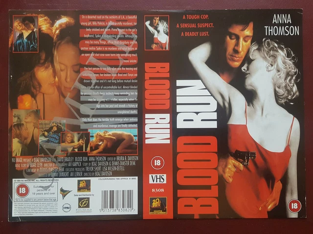 BLOOD RUN - 20th Century Fox - Promo Sample Video Sleeve/Cover #B9265 £ ...
