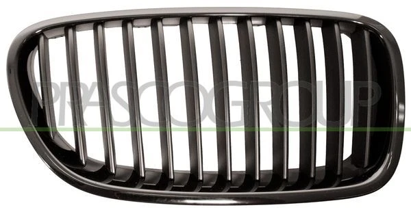 Grille De Calandre Gris Foncé PRASCO - Pour Fiat Grande Punto, Abarth Punto | Calandre Pare-Chocs Avant