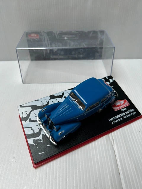 Altaya 1:43 Hotchkiss 686 trip de France 1949 red MAG BL46 model car