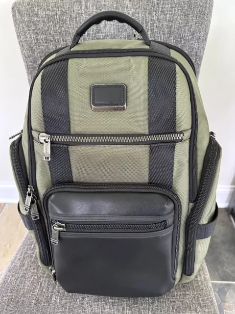 Tumi Alpha Bravo Nathan Backpack - Forest Green 
