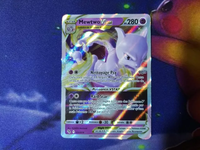 Sold at Auction: 2022 Pokemon Go Mewtwo VSTAR 031/078