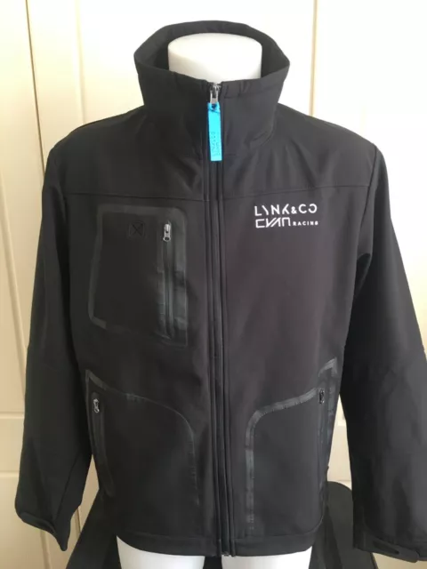 Wtcr Tcr Lynk & Co Cyan Racing Team Issue Waterproof Rain Jacket Mens Large 2023