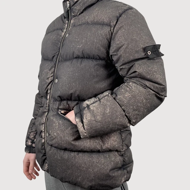 Stone island shadow project on sale nylon metallic mist down jacket
