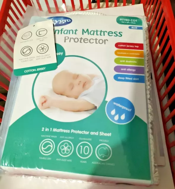 playgro Infant Mattress Protector & Sheet