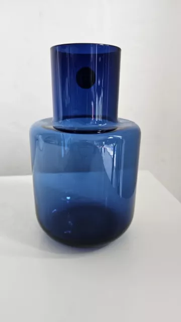 JOHN LEWIS vases for flowers Colour Carafe Blue And Also Dishwasher Safe