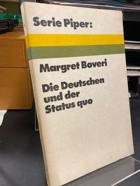 BOVERI, MARGRET I tedeschi e lo status quo. EUR 8,90 PicClick IT