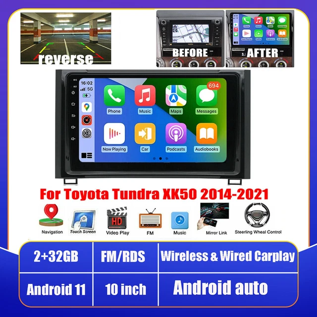 For Toyota Tundra XK50 2014-2021 Android 11 Car Stereo Navi GPS Radio JBL Player