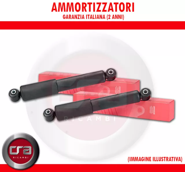 KIT 2 AMMORTIZZATORI POSTERIORI FIAT PANDA 141 4x4 DAL 1986 AL 2004