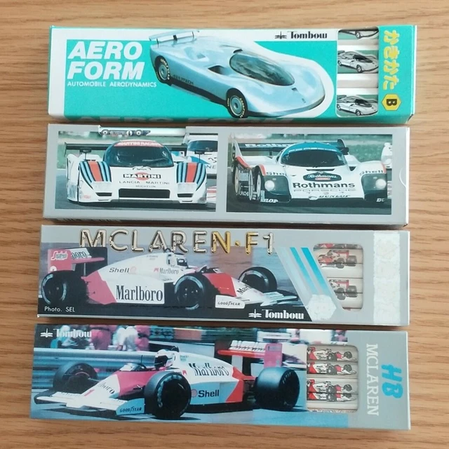 Showa Retro Sports Car Pencil Dozen