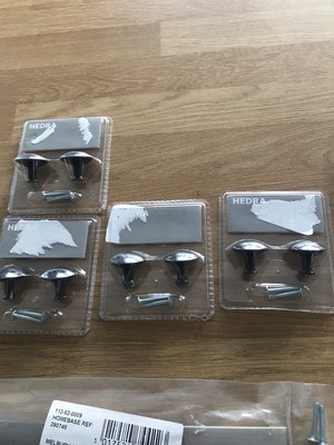 Wardrobe/Cupboard handles - Melbury  Bow Homebase 160mm & 268mm Plus Ikea Hedra 2