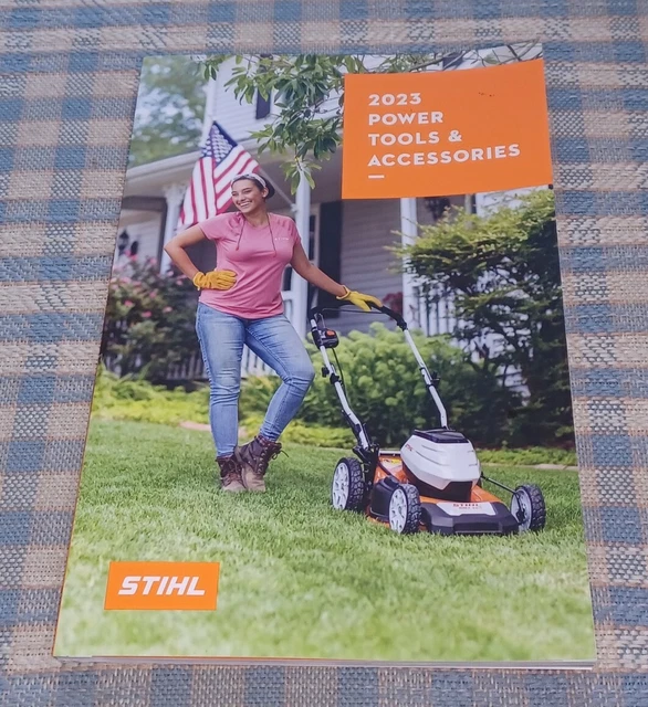 STIHL 2023 POWER Tools & Accessories Catalog CHAINSAW MOWER TRIMMER
