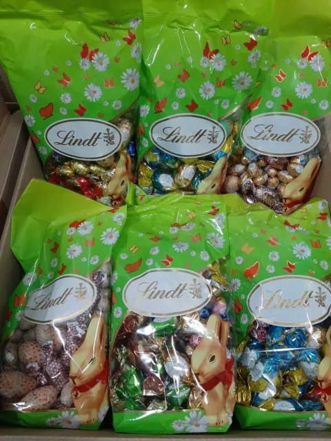 8 x 700gr. Lindt Oster Pralines, versch. Beutel !!!!!!!!!!!!!