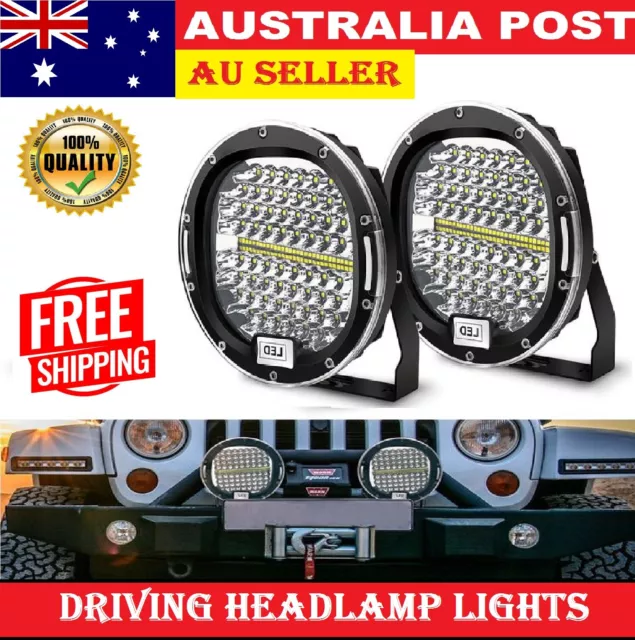 Vehicle Headlamp Fog Lights 300W LED Work Light Bar Spot Beam Driving Jeep AU