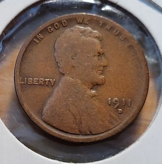 1911-D  Lincoln Wheat Cent