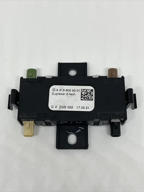 MERCEDES ORIGINAL W213 W222 Duplexer 2-Way Aerial Antenna A2139055301 £ ...