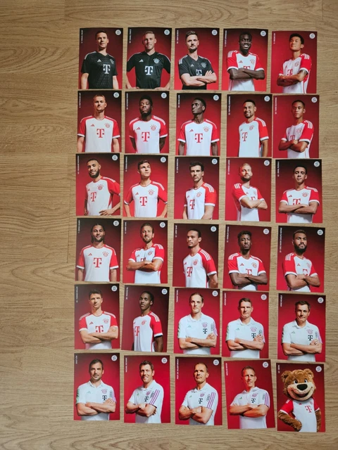 4 Autogrammkarten 1.FC Nürnberg Sport Magazin NZ Popp Hilpert in Bayern