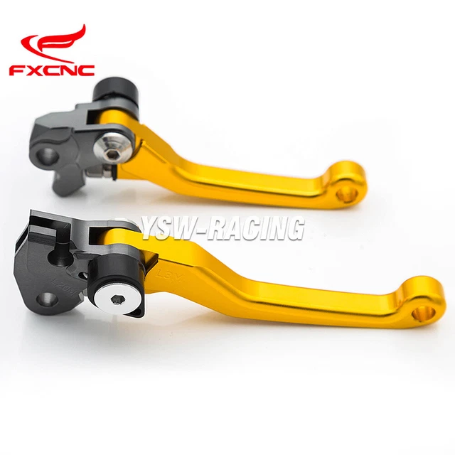 CNC Pivot Dirt Bike Brake Clutch Levers For Suzuki DR250R 1997-1998 1999 2000