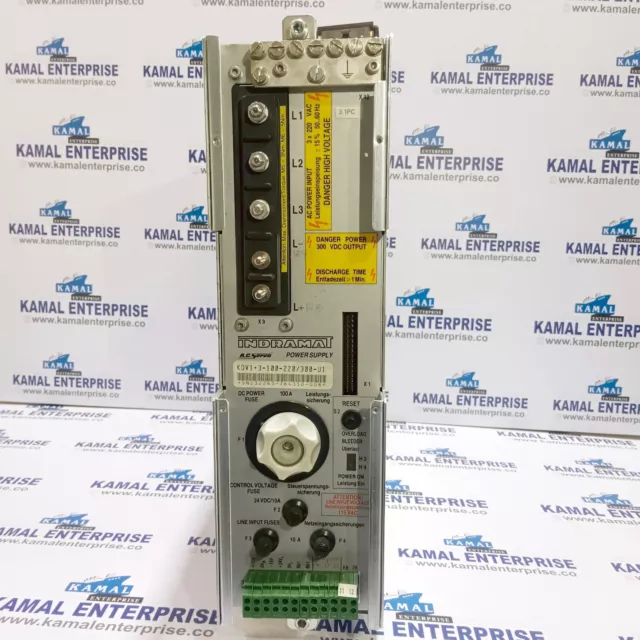 Indramat KDV1-3-100-220/300-U1 Power Supply used condition