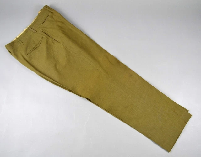 WW2 U.S. ARMY Early Wool Trousers 34 X 31.5 No Date £32.29 PicClick UK